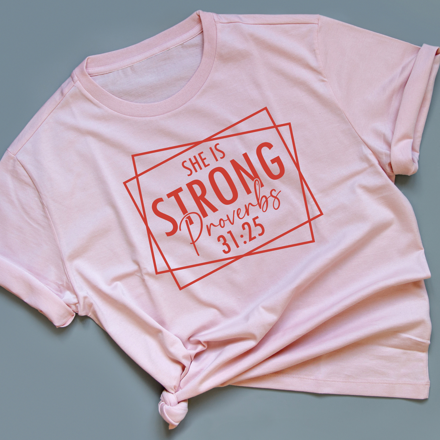 She Is Strong Christian tee