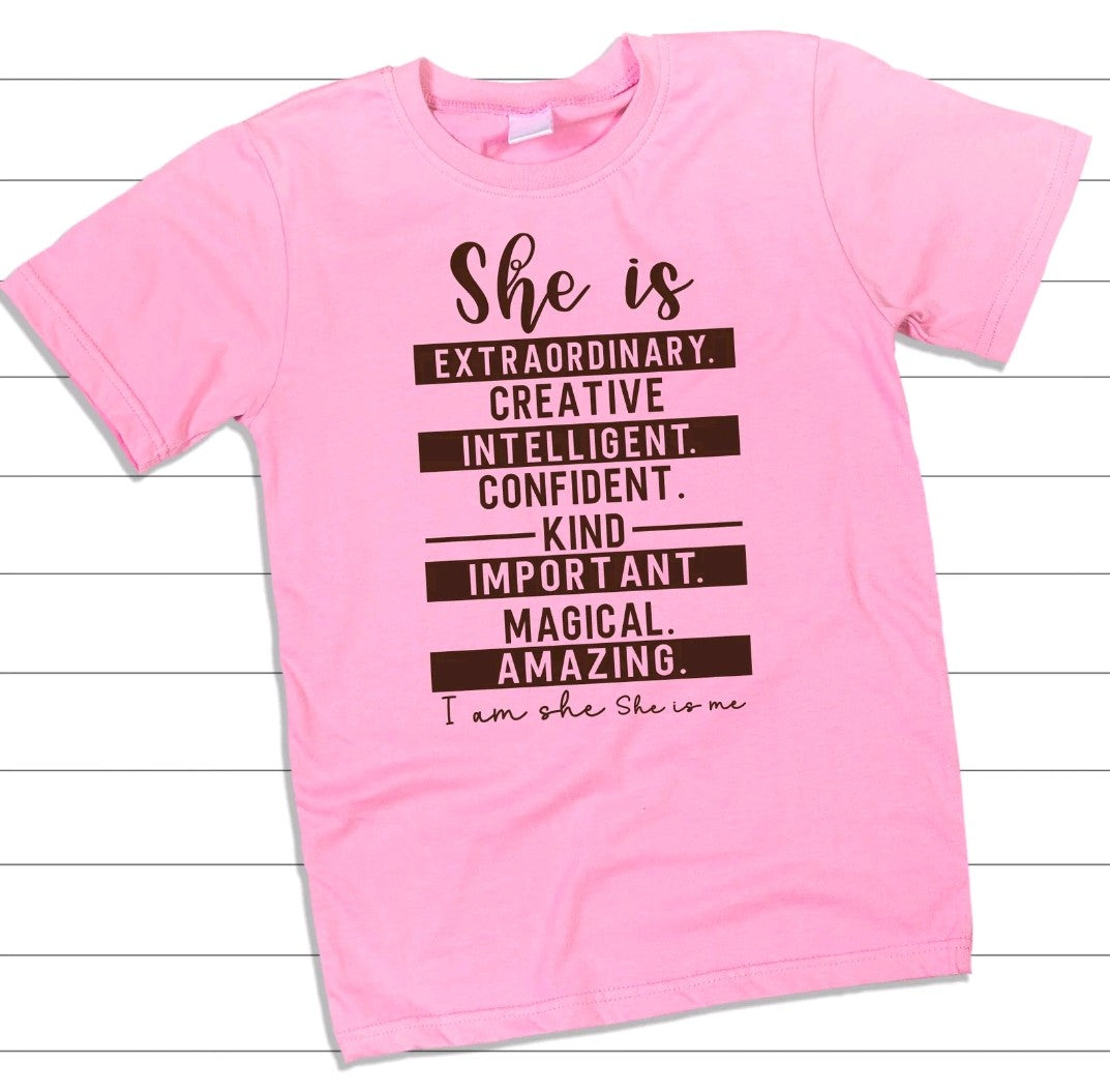 She is........ t shirt