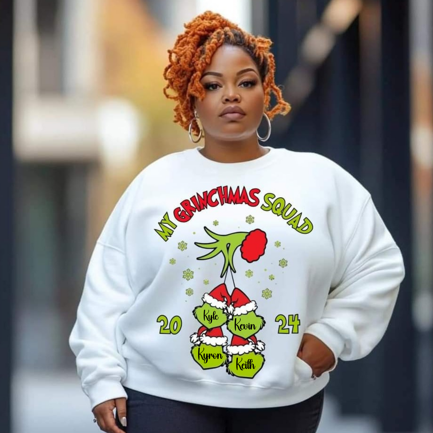 Custom My Grinchmas Squad Sweatshirt