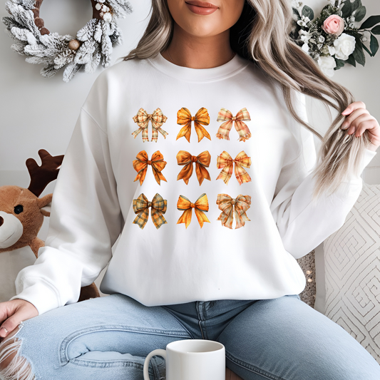 Fall Bow Sweatshirt